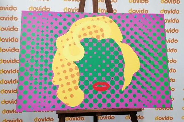 Kép Marilyn Monroe v pop art stílusban