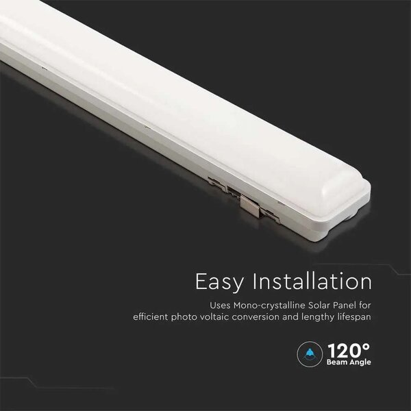 V-TAC Napelemes LED Lámpa - Kültéri - 1165mm