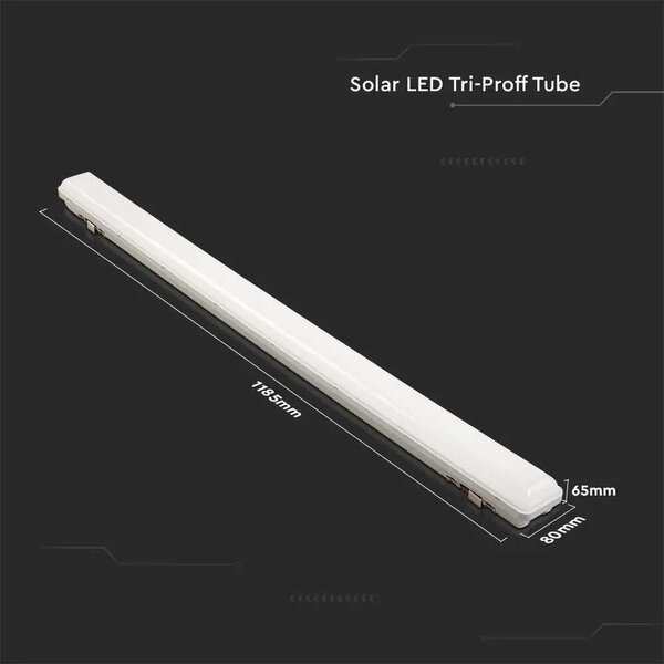 V-TAC Napelemes LED Lámpa - Kültéri - 1165mm