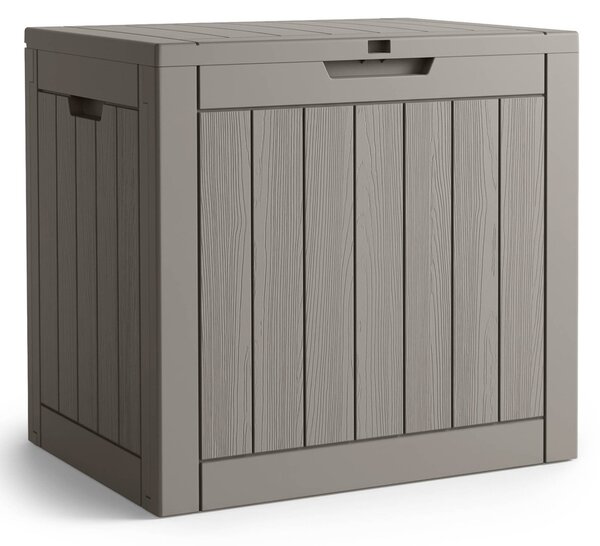 AKORD Furniture Factory Vízálló Kerti Tároló Láda 117 L Polipropylen Szürke UV Szűrős