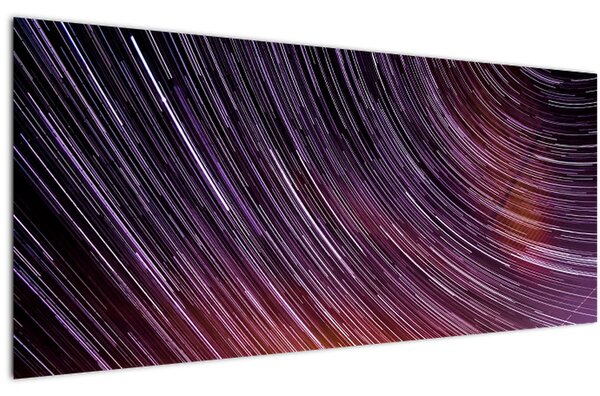 Homályos csillagok képe az égen (120x50 cm)