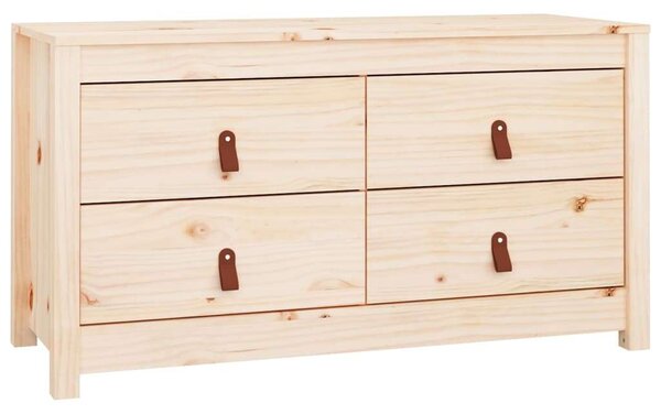 Tömör fenyőfa kisszekrény 100x40x54 cm