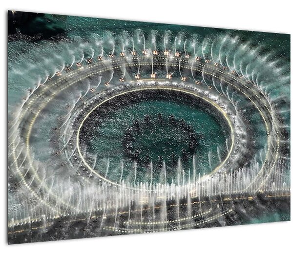 Szökőkút képe (90x60 cm)