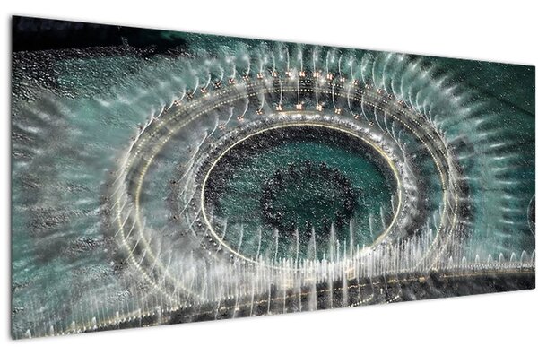 Szökőkút képe (120x50 cm)
