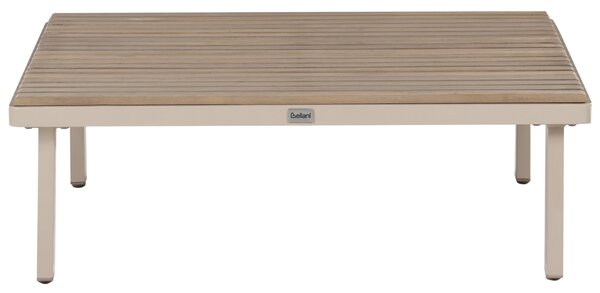 Kerti dohányzóasztal FIVIZZANO 70 cm 90 cm Akácfa Bézs