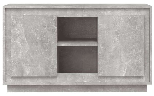 Modern Tálalószekrény - Betonszürke - 102x35x60 cm