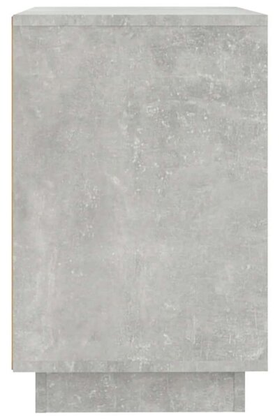Modern Tálalószekrény - Betonszürke - 102x35x60 cm