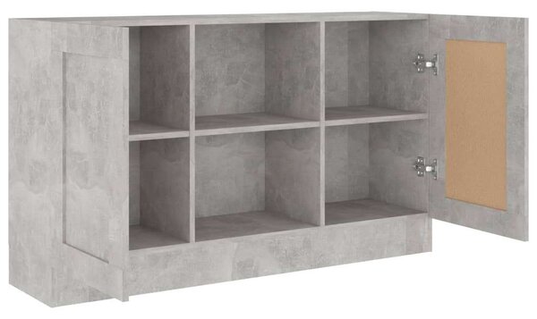 VidaXL Komód - Betonszürke - 120x30,5x70 cm