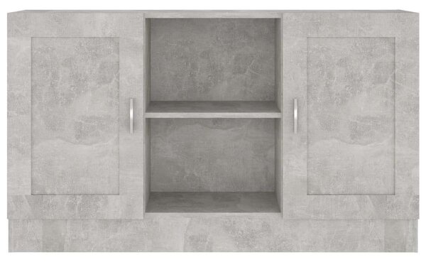 VidaXL Komód - Betonszürke - 120x30,5x70 cm