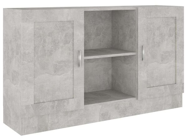 VidaXL Komód - Betonszürke - 120x30,5x70 cm