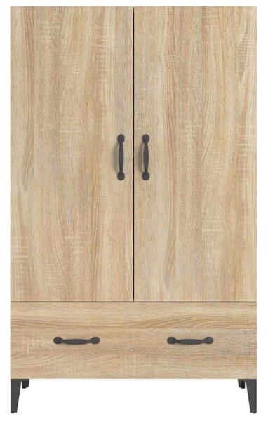 VIDAXL Sonoma Tölgy Fa Magasszekrény - 70x31x115 cm