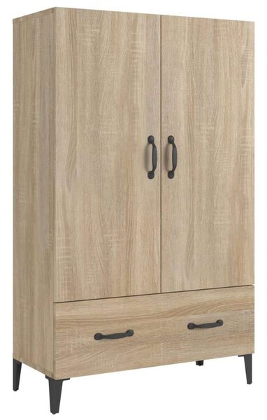 VIDAXL Sonoma Tölgy Fa Magasszekrény - 70x31x115 cm