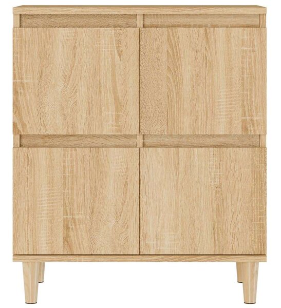 VIDAXL - Tálalóasztal Szett - Sonoma Tölgy - 2 db - 60x35x70 cm