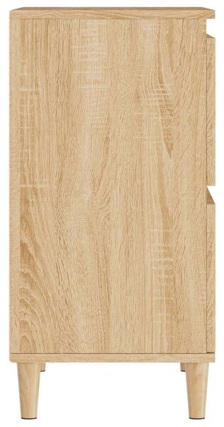 VIDAXL - Tálalóasztal Szett - Sonoma Tölgy - 2 db - 60x35x70 cm