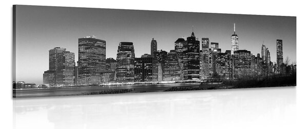 Kép New Yorki belváros fekete fehérben