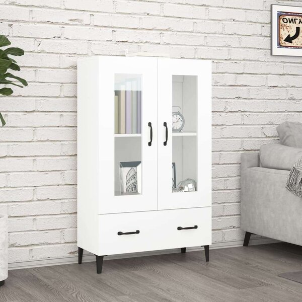 VidaXL fehér szerelt fa magasszekrény 70 x 31 x 115 cm