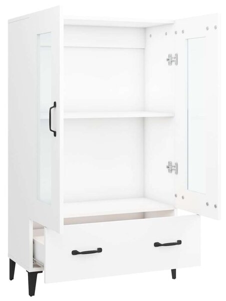 VidaXL fehér szerelt fa magasszekrény 70 x 31 x 115 cm