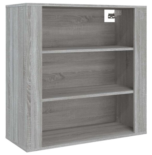 VidaXL Sonoma Szürke Fa Magasszekrény - 80x33x150cm