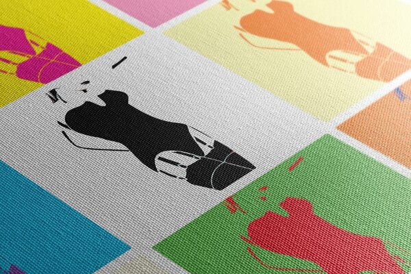 Kép pop art egy nő varázsa