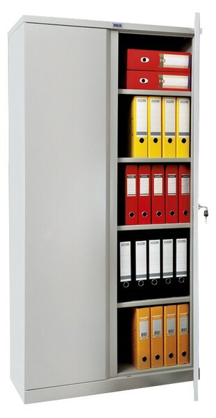 Kronberg IVT Office4/2 ajtós irattároló szekrény kulcsos zárral 1830x915x458mm