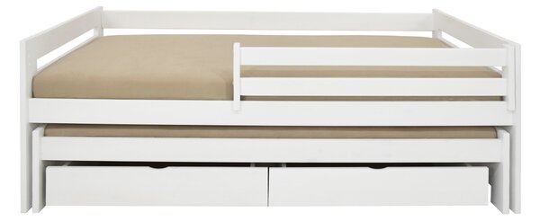 Wilsondo VERONIKA 7 gyerekágy 90x200 vendégággyal - fehér