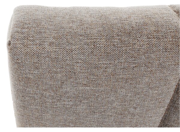 KONDELA Boxspring típusú ágy 120x200, szürkésbarna taupe, FERATA TV KOMFORT