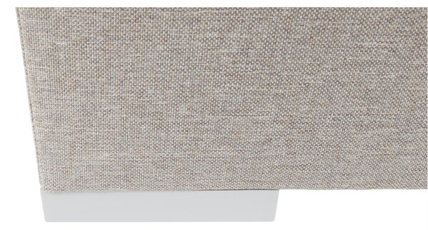 KONDELA Boxspring típusú ágy 120x200, szürkésbarna taupe, FERATA TV KOMFORT