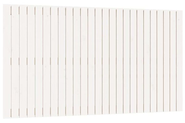VidaXL Fehér Fenyőfa Fali Fejtámla - 160x90 cm