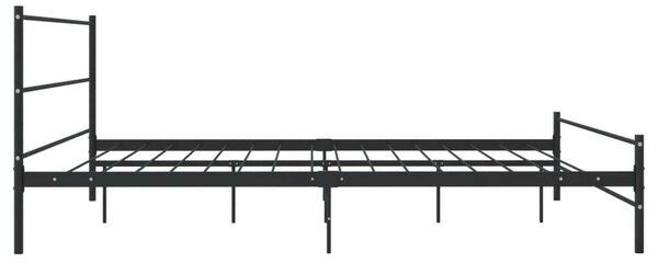 VidaXL Fém Ágykeret - Franciaágy - 180x200 cm