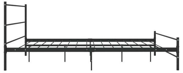 VidaXL Fém Ágykeret - Franciaágy - 180x200 cm