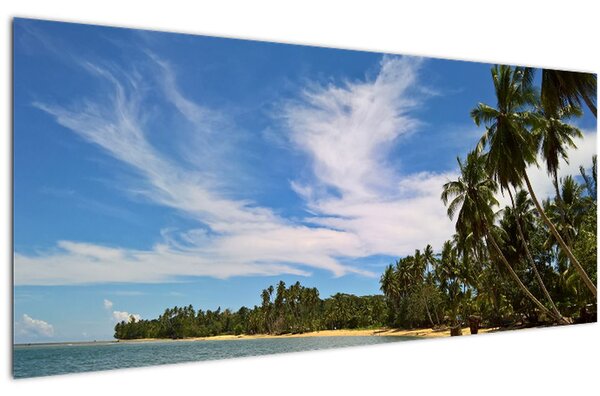 Kép a strandról (120x50 cm)