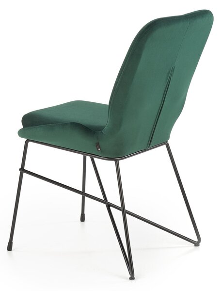 Szék LASE 454, sötétzöld