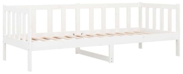 VidaXL fehér tömör fenyőfa kanapéágy 90 x 190 cm