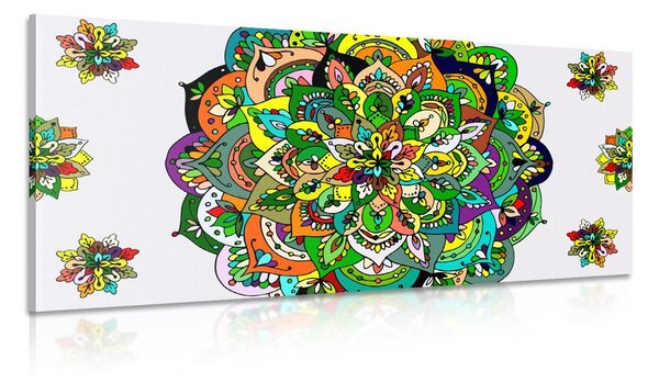 Kép zöld Mandala