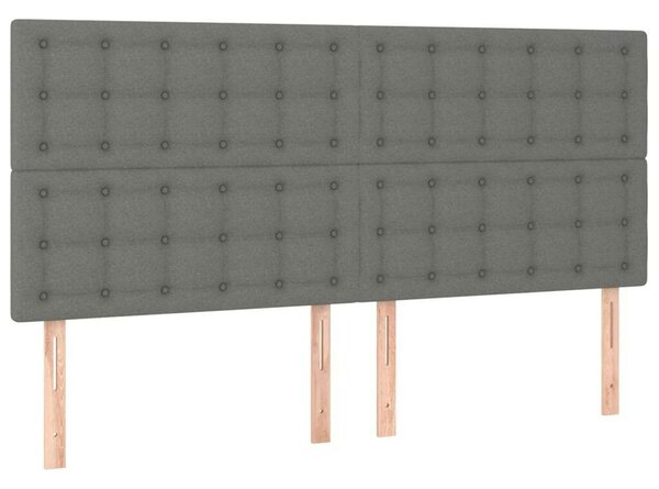 VidaXL Ágy - Szövet - 200x200 cm