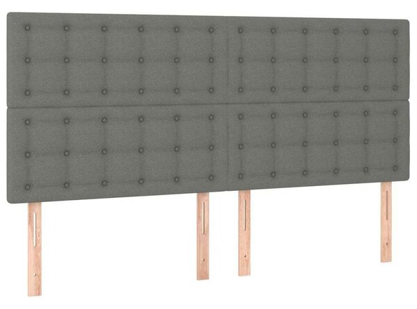 VidaXL Ágy - Szövet - 200x200 cm