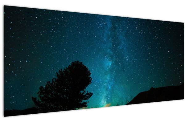 Egy éjszakai égbolt csillagokkal (120x50 cm)