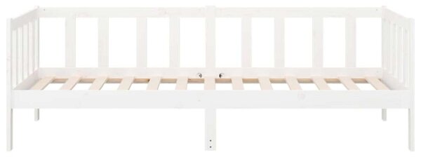 VidaXL fehér tömör fenyőfa kanapéágy 90 x 190 cm