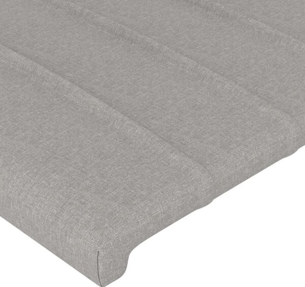 VidaXL LED-es Fejtámla - Szövet - 83x16x118/128cm