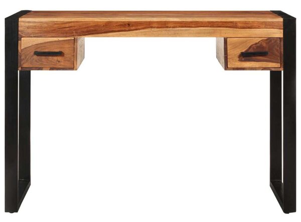 VidaXL tömör kelet-indiai rózsafa íróasztal 2 fiókkal 110 x 50 x 77 cm