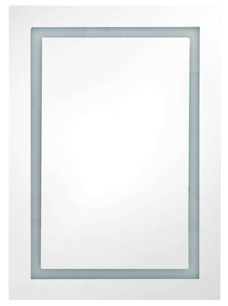 LED Tükrös Szekrény - Fürdőszoba - 50x13x70 cm