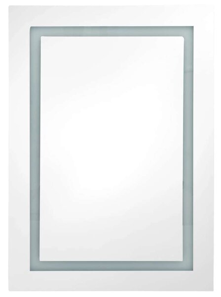 LED Tükrös Szekrény - Fürdőszoba - 50x13x70 cm
