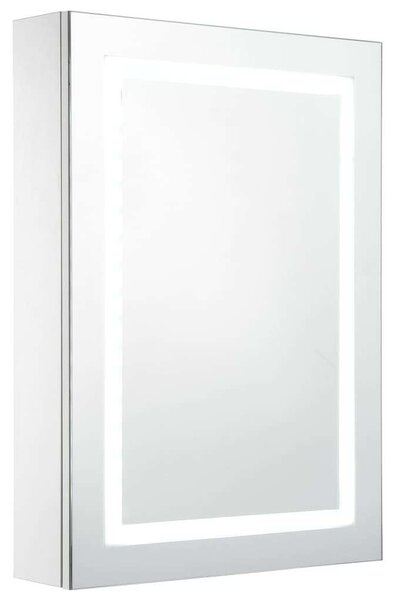 LED Tükrös Szekrény - Fürdőszoba - 50x13x70 cm
