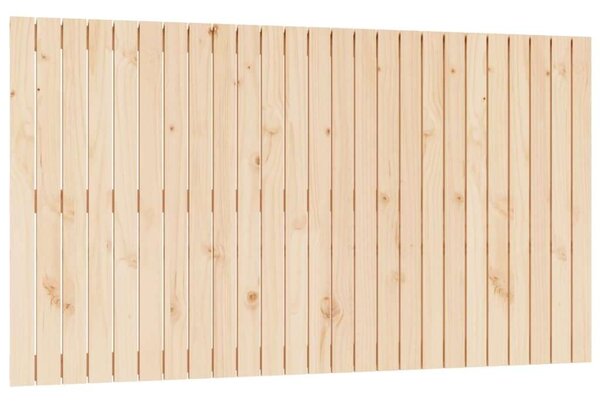 VidaXL tömör fenyőfa fali fejtámla 159,5x3x90 cm