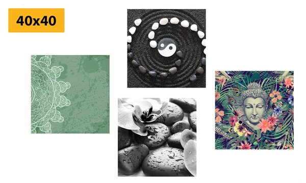 Képszett Feng Shui nem hagyományos kombinációban