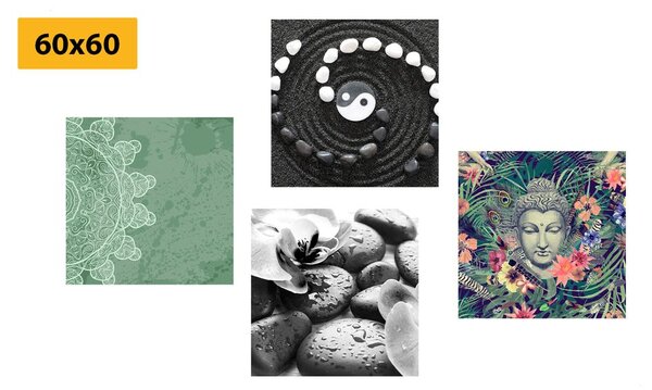 Képszett Feng Shui nem hagyományos kombinációban