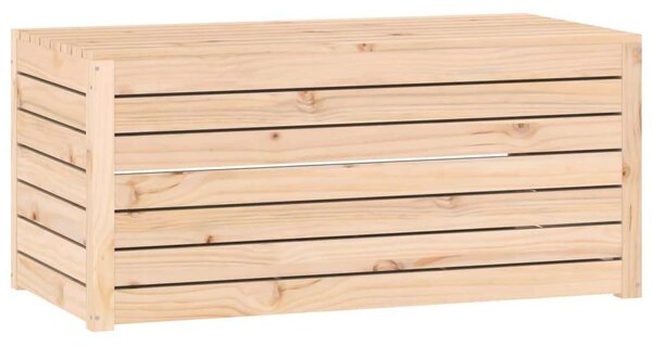 VidaXL tömör fenyőfa kerti láda 101 x 50,5 x 46,5 cm