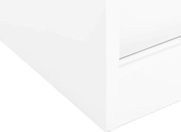 VidaXL Irodai Szekrény - Acél - Tolóajtó - 90x40x90 cm