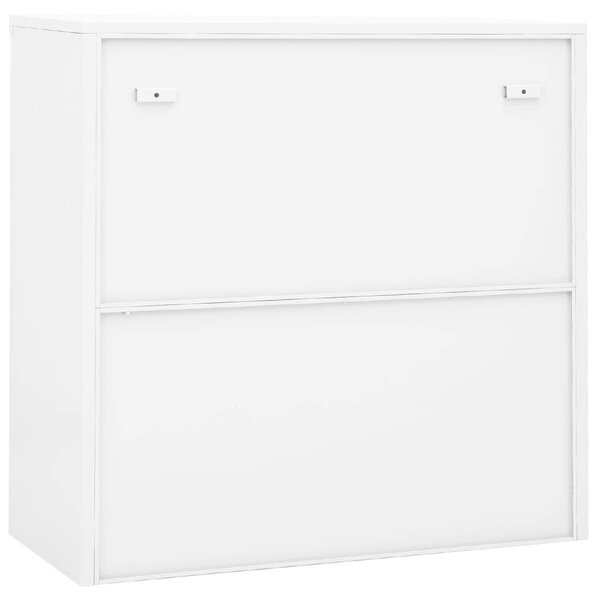VidaXL Irodai Szekrény - Acél - Tolóajtó - 90x40x90 cm