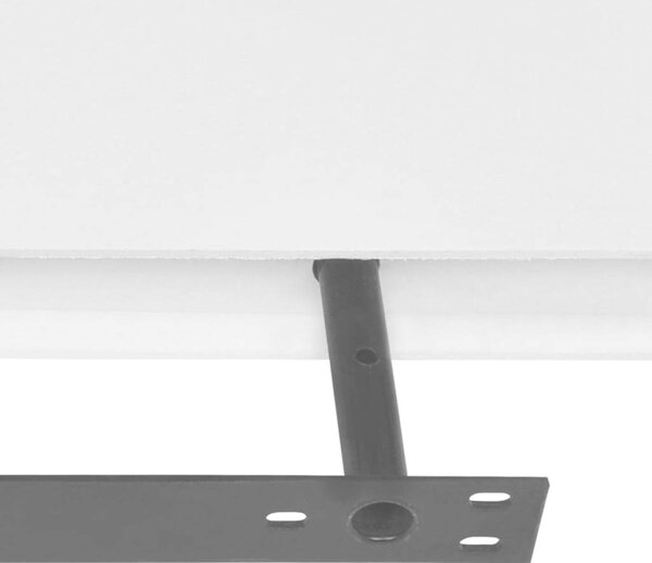 VidaXL Fali Polc - Fehér - 4 db - 120 cm